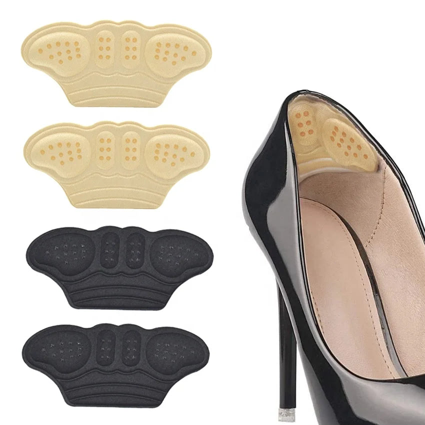 NEW Heel Grips Liner for Boots Sneakers Hiking Shoe Back of Heel CushionscPrevent Too Big Shoe From Heel Slipping Blisters