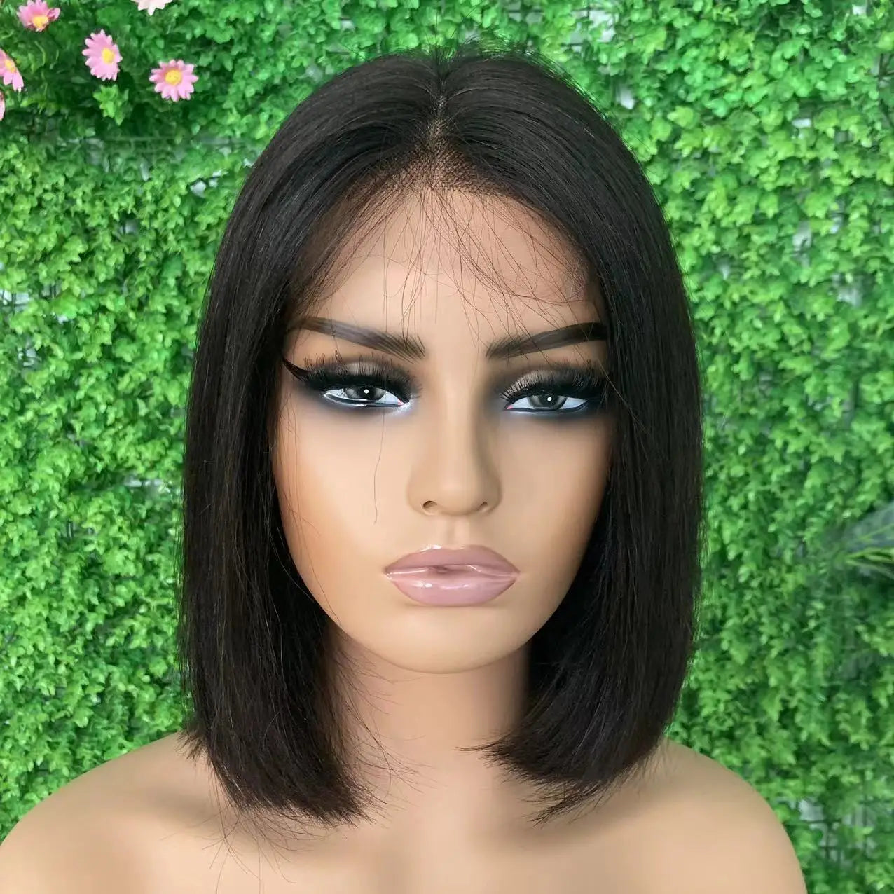 Factory Hotsales 4x4 hd Lace BOB Wig Human Hair Wigs HD Lace