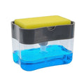 Liquid Foam Soap Box Dish Push Hand Soap Dispenser Sponge Rack Soap Pump Dispenser Recycle