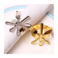 Creative Tableware Napkin Rings Durable Cutlery and Buckle Design for Elegant Dining Experience