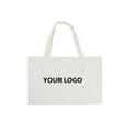 AI-MICH Recycle China Plain Cotton Canvas Tote Bags Sublimation Designer Solid Shopping Bags with Logo