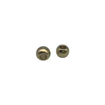 Metal Cord End Round Beads for Bikini Swimwear Underwear