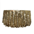 Sparkly Big Payette Sequin Round Tablecloth for Wedding Banquet Party Events