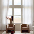 Exquisite Custom Made Tulle Curtains Grommet Window Shade for Bedroom Living Room Home