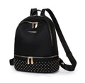 Fashion Ladies Black Custom Backpacks for Women Oxford Cloth Backpacks Outdoor Used Unisex Mochilas