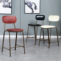 OEM/ODM Silla bar Manufacturer Italian Nordic Style Dining Chair Stackable Bar Stool High Chair