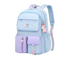 2023 Best Selling Exquisite Cute Girl Heart Cartoon Pendant Backpack Large Capacity Versatile Simple Type Schoolbag