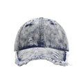 New Joker Ripped Soft Top Baseball Cap for Men Women and Students Outdoor Sunshade with Wholesale Metal Buckle Back Closure