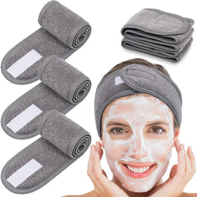 Magic Tape Shower Bath Wrap Headbands Sport Spa Facial Headbands