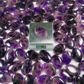 Hongzhuo Spirituality Quartz Amethyst Palm Stone Crystals Healing Stones Crystal Worry Stone