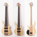 4String 5String 6 Strings Electric Bass Guitar High Quality Neck Through Body Electric Bass Active Pickup