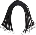 Hotsale China Factory 21'' EPDM Rubber Tarp Bungee Straps Heavy Duty Rubber Tie Down Bungee Cords With S Hook for Securing Tarps