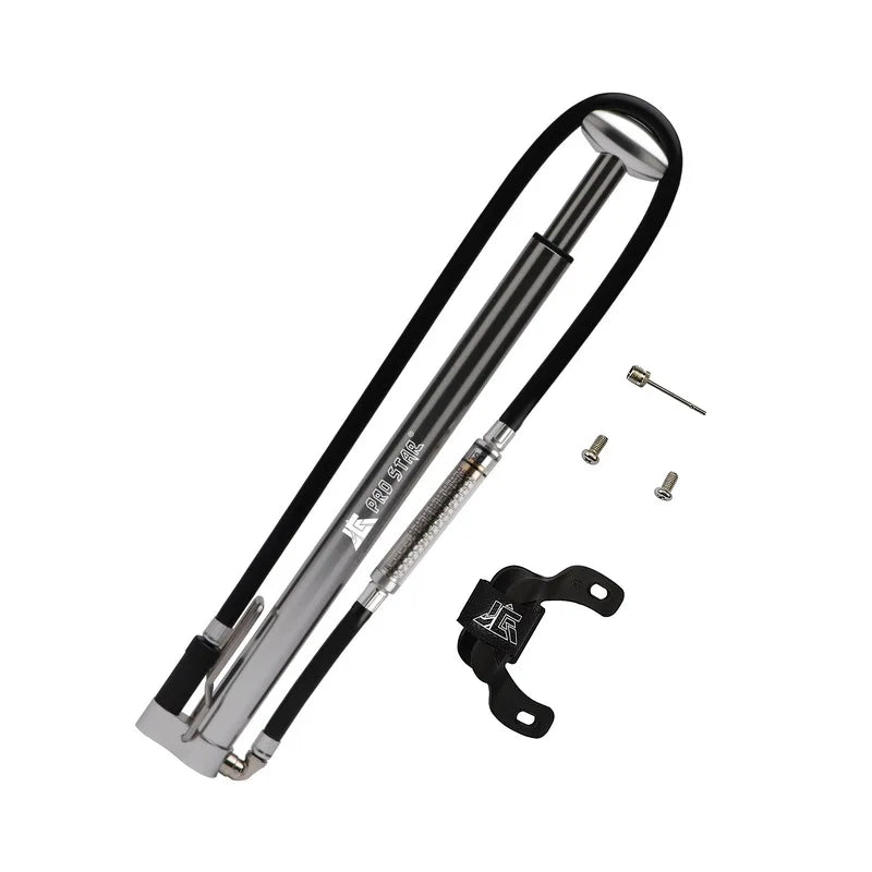 Hot Selling Portable Bicycle Double Pump High Pressure Foot and Hand Pump for Bicycles