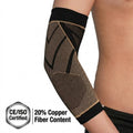 High Quality Soft Copper Compression Sleeve for Tennis Elbow Arthritis Golfers-Unisex