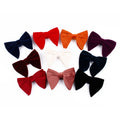 Wholesale Black Ties Blouse Bowtie Men Oversize Large Bowties Velvet Bow Tie