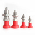 VEICH VCN220 Stainless Steel Red Knob Fine Thread Indexing Plunger Pin Return Type for Machinery Application