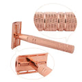 BEIKELIN High Quality Classic Metal Black Razor Men Double Edge Double Blades Safty Razor