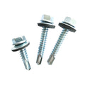 Factory Zinc Galvanized Hex Head Self Drilling Screws with EPDM Washer DIN7504K