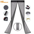 Wholesale Modern Design Summer Magnetic Mesh Screen Anti-Mosquito Door Net Curtain Full Frame Hook Loop Top Lace with New Design