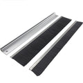 Industrial Grade Garage Roll-Up Door Seal Strip Brush with Aluminum Alloy Bracket Customizable OEM Support