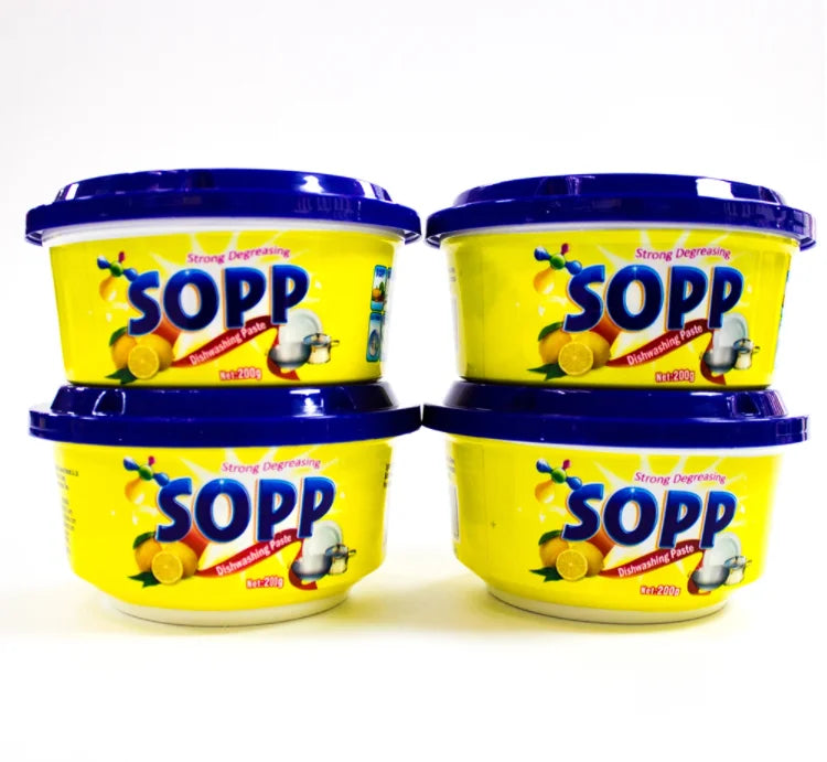 OEM Quality Best Selling Strong Custom Eco-Friendly Disposable Solid Lavender Scent High Foam Dishwashing Paste Detergent