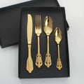 2023 Luxury Cutlery Set Flatware Set Stainless Steel Fork and Spoon Set