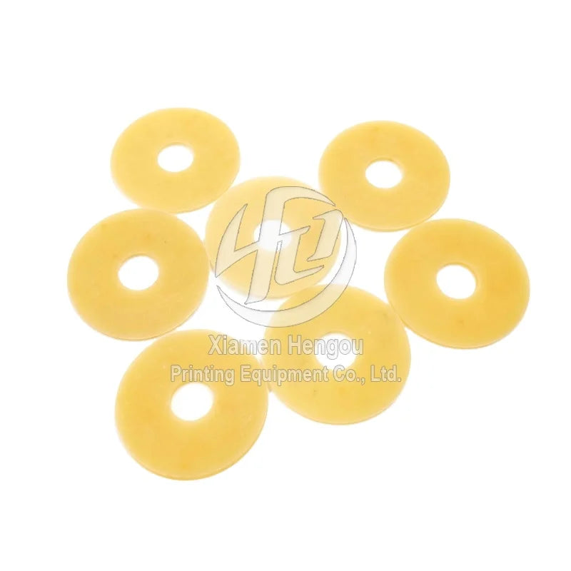 42*13*1mm 42X13X1MM-YELLOW Offset Printing Machine Parts Rubber Sucker