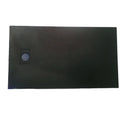 GM-3117 Custom Black Stone Resin Rectangular Shower Tray Modern Design for Bathroom Hot Sell
