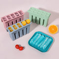 2024 New Arrival DIY Silicone Ice Cube Maker Mold Silicone Narrow Ice Stick Cube Trays with Easy Push Ice Tray Mold