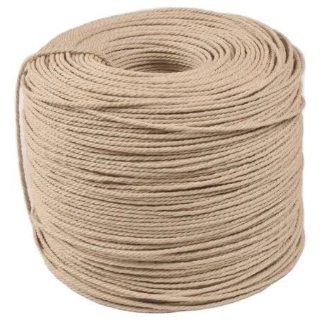 Favorable Price Strong 100% Paper 3 Strands Twisted Paper Cord for Furniture or Chair