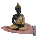 Mini Resin Thai Buddha Statue Amitabha Buddha Arts Sculpture Polyresin Hindu God Statue Home Decor Indoor