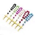 Mini Catholic Rosary Bracelets Bulk Prayer Beads Baptism Christening Party Favors