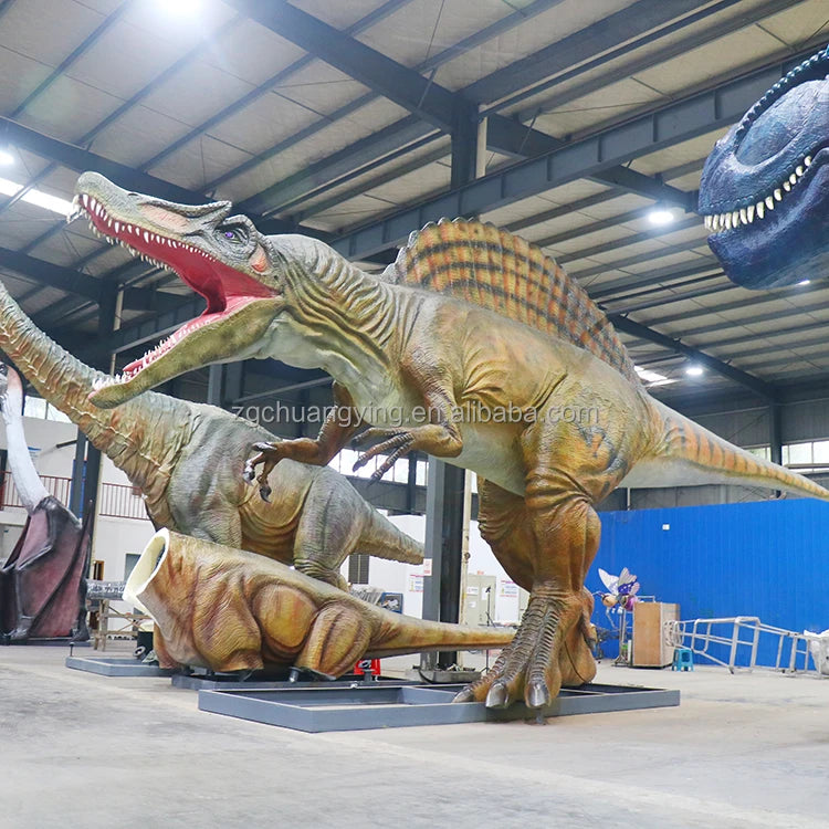 Giant Robot Animatronic Moving Dinosaur Spinosaurus for Dinosaur Park
