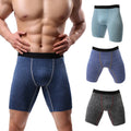 Hot Sale Soft Comfortable Polyester Men Underwear Boxer Briefs for Male