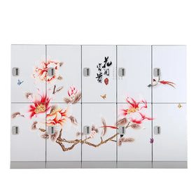 Single Door Plastic ABS Staff Locker Cheap Home Gym Storage Wardrobe Cabinet for Clothes