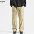 Wholesale Custom Logo Multi Pockets Cargo Pant for Men Restaurant Bar Barista Casual Work Uniform Pants Bartender Waiter Outdoor