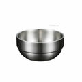 10cm 12cm 14cm Ice Cream Snack Dessert Insulated Double Wall Stainless Steel Soup Rice Bowls Serving Bowl