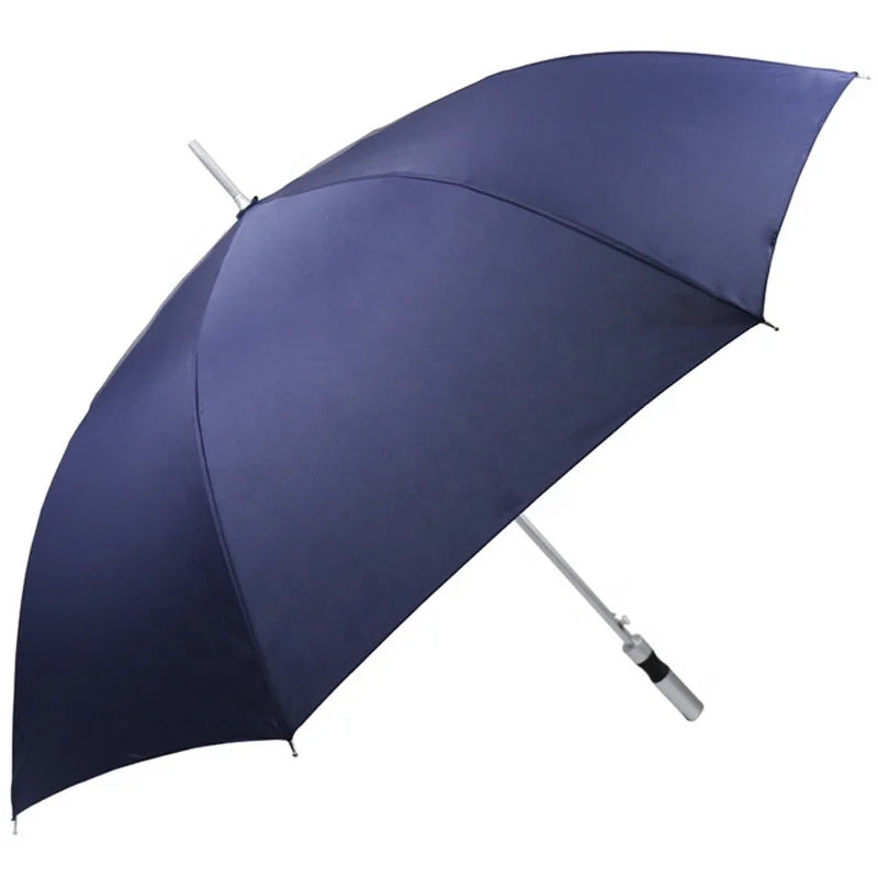 High Quality 27inch Straight Minimalist Polyester Auto Golf Umbrella with Logo Printing