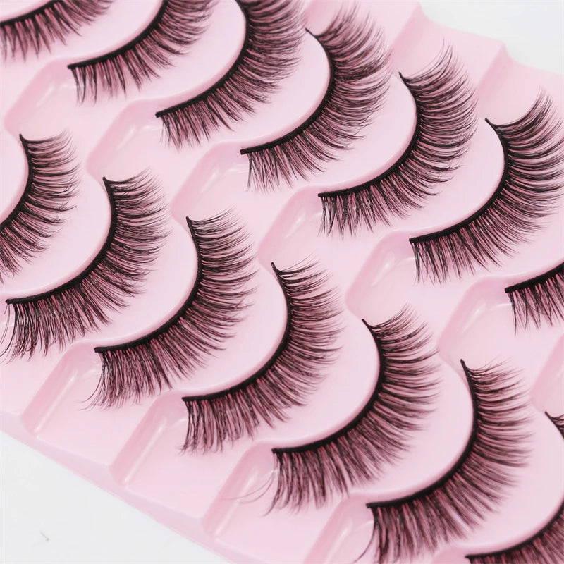 Abestyou Encendedor Cilios 5d 10pairs Mink Eyelashes Wholesale Items for Resale in Bulk Trucchi Wimperextensions Korean Make up