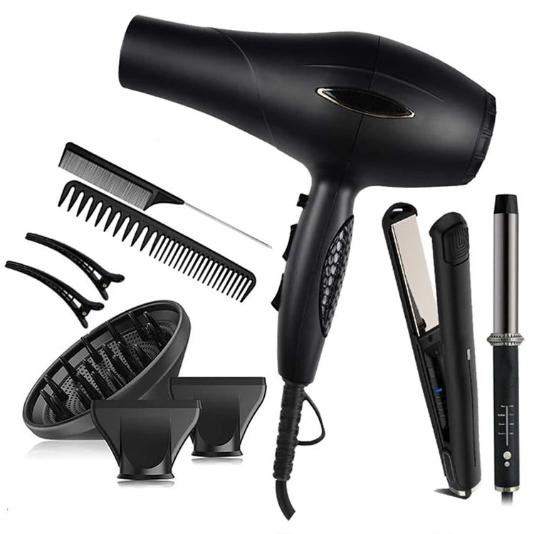 Titanium Fast Dry Hair Dryer Ionic Salon Professional Blow Dryer for Curly Hair Control Volumizer Blowdryer