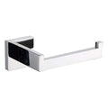 Luxury Matte Black Toilet Paper Holder Stand Modern New Style Chrome Brushed Nickel for Bathrooms and Toilets