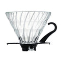 Promotional Gift Heart Shape Large Single Hole  Food Grade Plastic Barista Use Coffee Dripper Coffee Brewing Filter Cup