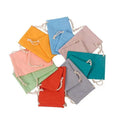 Promotional small cotton gifts pouch for sample cosmetics soap packaging dust bags