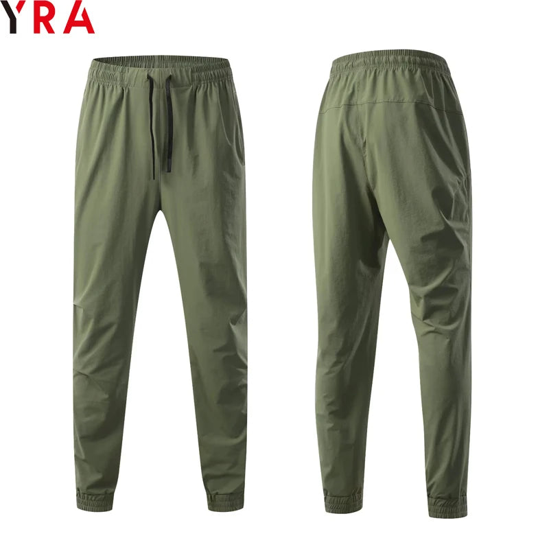 High Quality Men's Sports Jogger Pants Quick Dry Breathable Plus Size Elastic Waist for Training Running Fitness