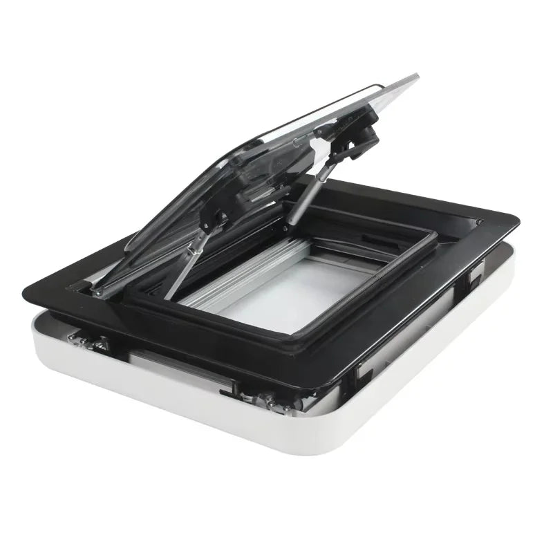 Hot Sale RV Accessories 500x300mm Motorhome Camping Car Side Window with Roller Flyscreen for Truck Trailer Caravan
