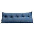 Zhenrong Large Triangular Sofa Bed Back Cushion with Removable Cover Geometric Pattern Support Backrest Pillows for Reading