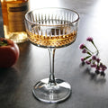 Goblet Cocktail Glasses Engraved Wide Mouth Pattern Cocktail Glass Goblet champagne