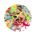 Colorful Plastic Heart Lobster Clasp Key Chain End Connectors 100pcs Wholesale Factory Supply Bracelet Clasp