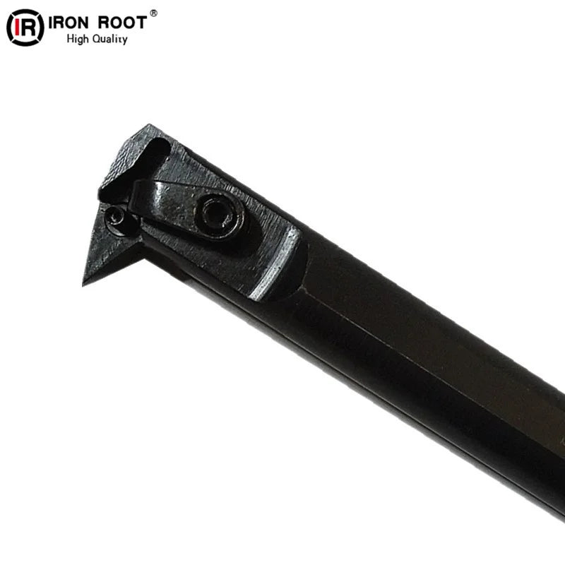 72.5 Degree CNC Lathe Machine Internal Turning Tool Holder S32T-MVWNR/L16 for VNMG16 Insert HRC42-60 Hardness Nickel Chrome