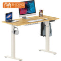 White Electric Stand up Desk Frame Single Motor Standing Adjustable Base Electric Standing Table Height Adjustable Desk Frame
